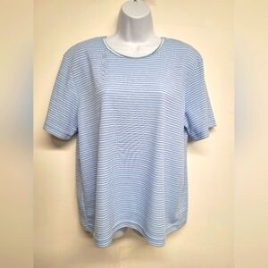 Speculation XL Short Sleeve Stretch Tee T Shirt Striped